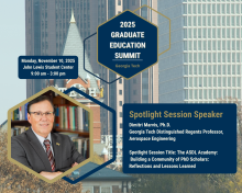 Dr. Dimitri Marvis as Spotlight Session Speaker at the 2025 Graduate Education Summit&nbsp;
